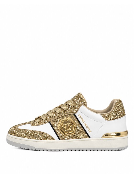 PHILIPP PLEIN PHILIPP PLEIN Sneakersy 32155 Bílá