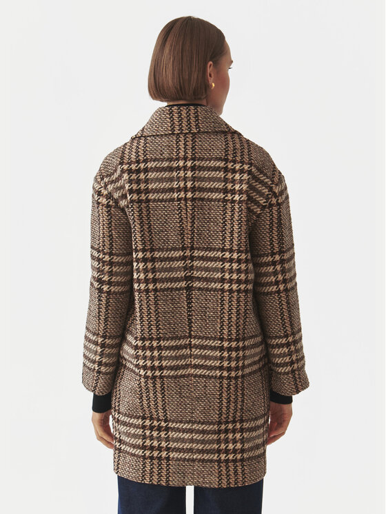 Tatuum Tatuum Cappotto di lana Sewro 1 T2419.007B Marrone Regular Fit