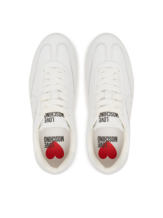 LOVE MOSCHINO LOVE MOSCHINO Sneakersy JA15112G1NIA010041 Biały