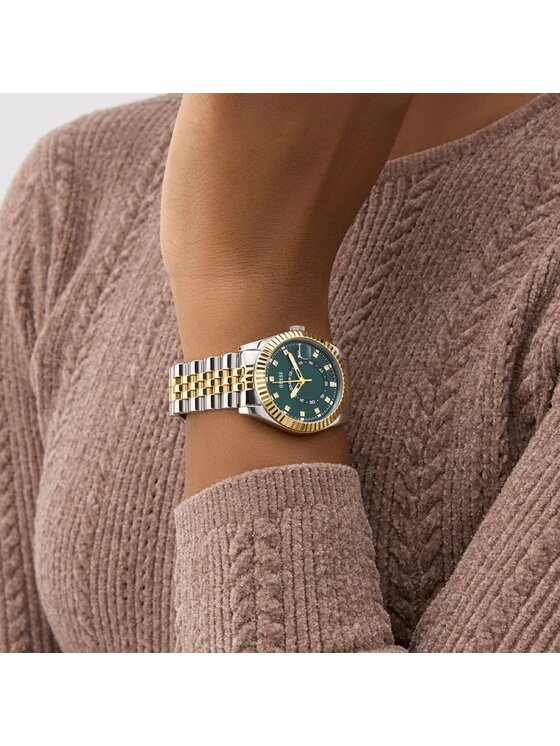 Guess Guess Zegarek GW0936L3 Srebrny