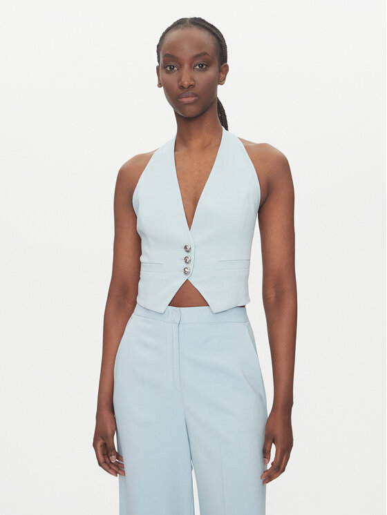 PINKO PINKO Mellény 104931 A213 E28 Kék Regular Fit