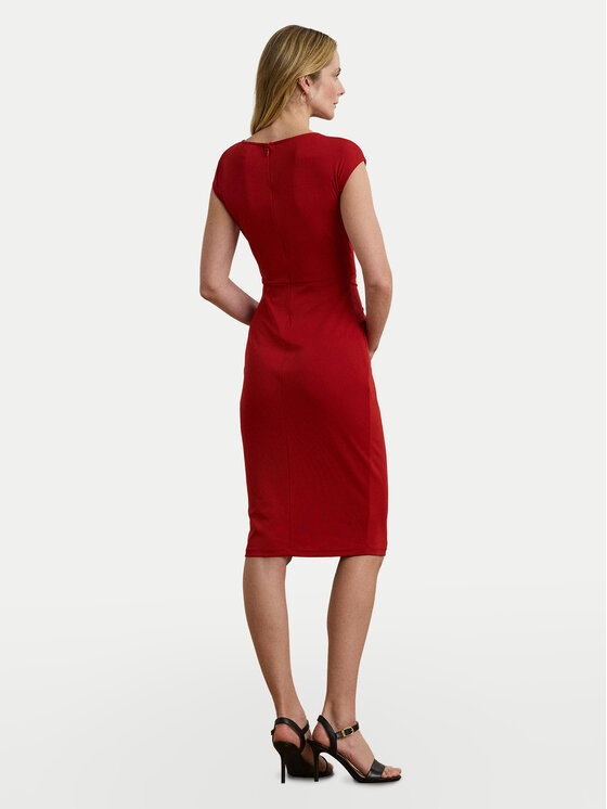 LAUREN RALPH LAUREN LAUREN RALPH LAUREN Koktel haljina 200973601002 Crvena Slim Fit