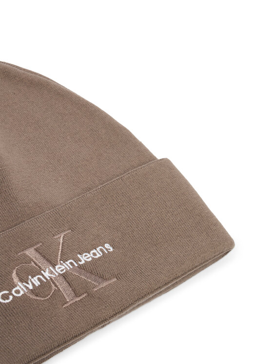 Calvin Klein Calvin Klein Mütze Mono Logo Embro K50K512460 Braun