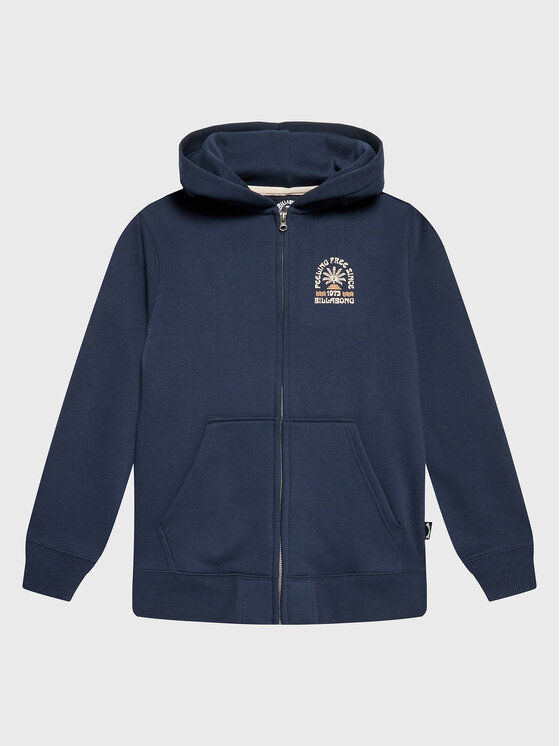 Felpa F2ZH04 BIF2 Blu scuro Regular Fit