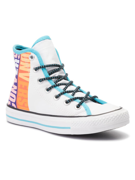 Converse Converse Кецове Ctas Hi 164091C Бял