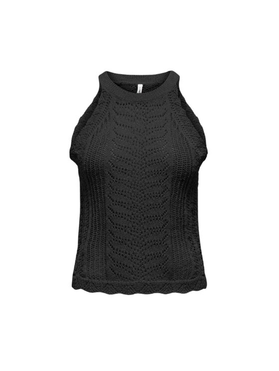 ONLY ONLY Top Top onlerinsltop knt Nero Slim Fit