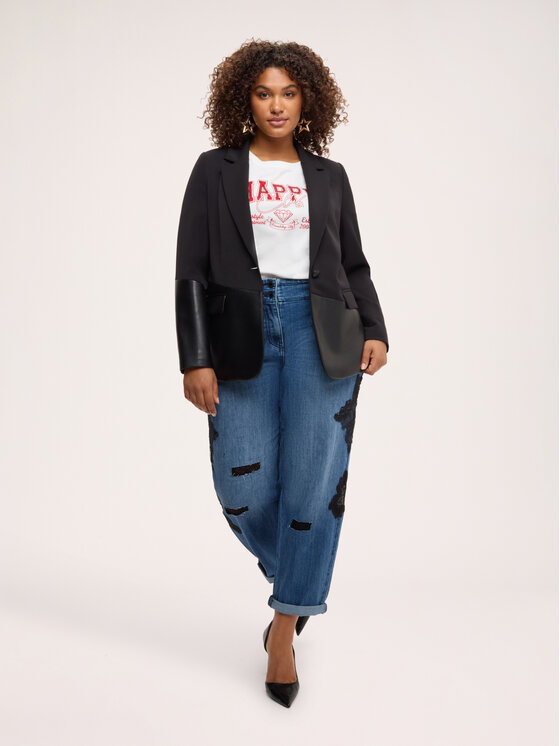Fiorella Rubino Fiorella Rubino Jeans P430T205434N024 Blu Boy Fit