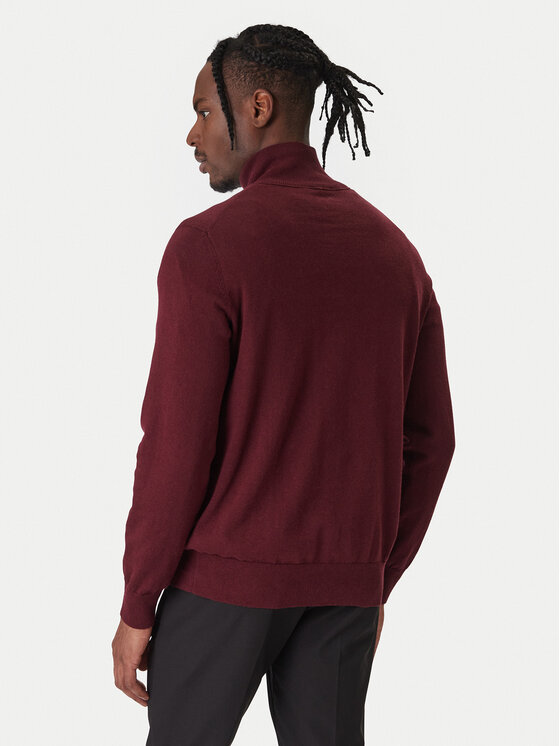 BOSS BOSS Megztinis Kanobix 50527585 Raudona Regular Fit