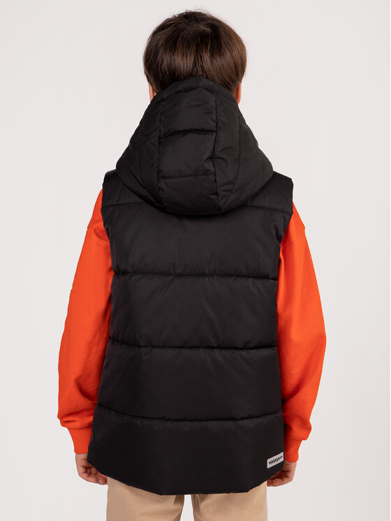 Coccodrillo Coccodrillo Kamizelka WC3178101OBK Czarny Regular Fit