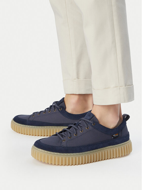 Clarks Clarks Αθλητικά Torhill Lace 26186153 Σκούρο μπλε