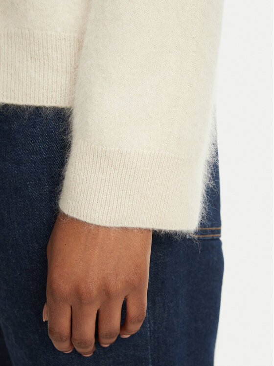 Weekend Max Mara Weekend Max Mara Sweter 2625366072 Kremowy Regular Fit