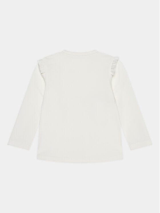 Guess Guess Set Bluse und Hose A3BG20 K83S0 Écru Regular Fit