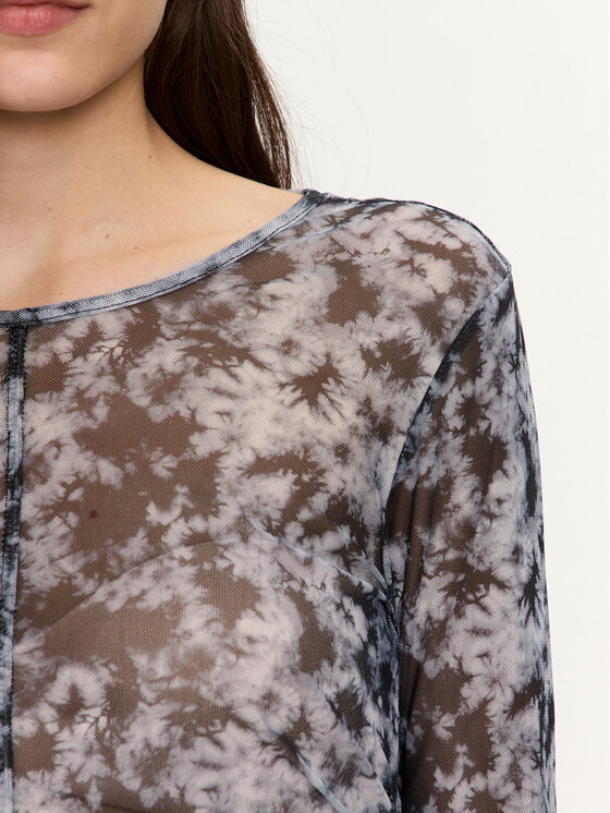 Brave Soul Brave Soul Блузка LLT-225BABY Сірий Slim Fit