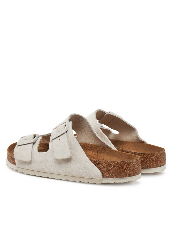 Birkenstock Birkenstock Şlapi Arizona zamsz 1024554 Alb