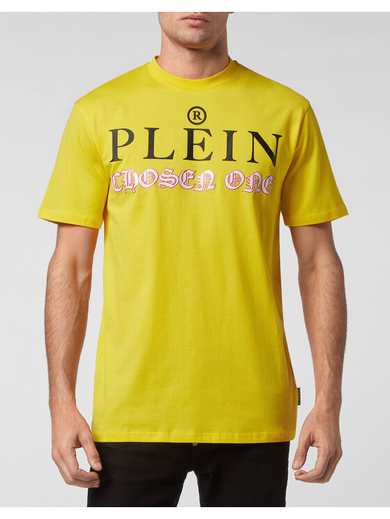 PHILIPP PLEIN PHILIPP PLEIN Tričko 1433 Žltá Regular Fit