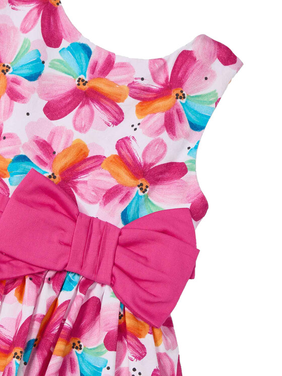 Mayoral Mayoral Elegantes Kleid 3917 Bunt Regular Fit