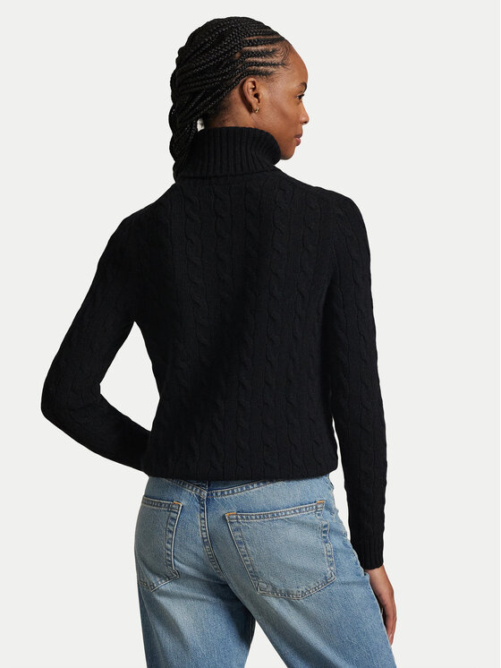 Polo Ralph Lauren Polo Ralph Lauren Rollkragenpullover 211888686001 Schwarz Regular Fit