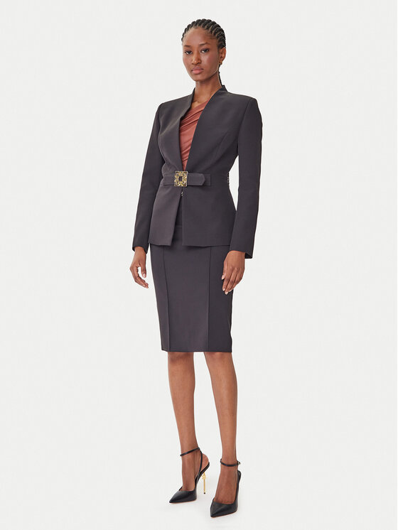 Rinascimento Rinascimento Suknjič CFC0126208003 Črna Slim Fit