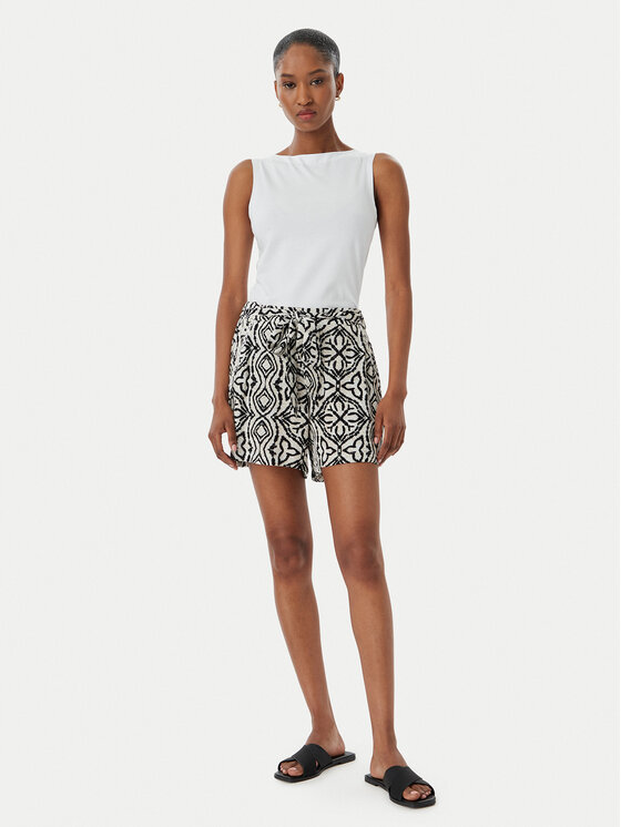 Vero Moda Vero Moda Felső Panda 10314416 Fehér Slim Fit