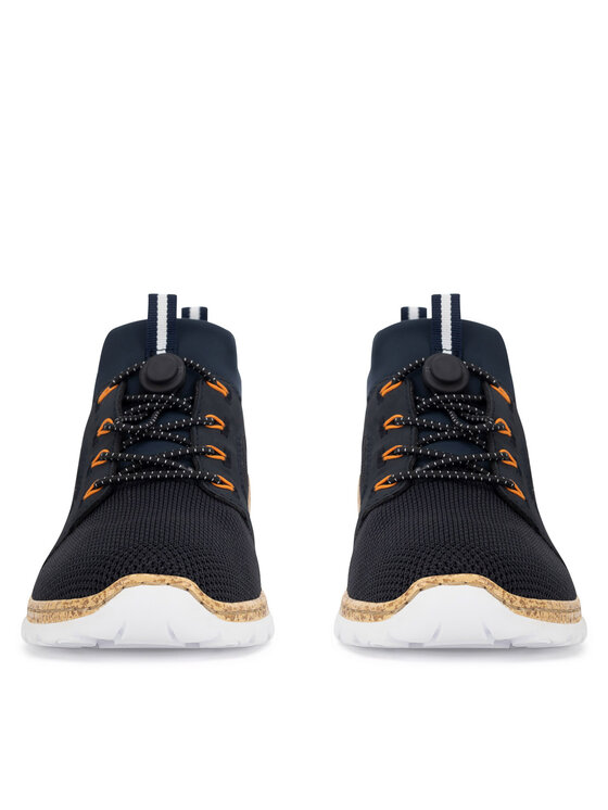 Rieker Rieker Sneakersy N4290-14 Tmavomodrá