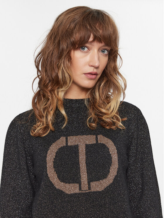 TWINSET TWINSET Pullover 232TT3203 Schwarz Regular Fit