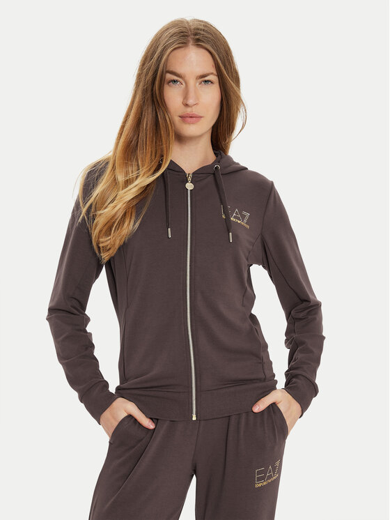 EA7 Emporio Armani EA7 Emporio Armani Анцуг 8NTV51 TJ9RZ 1755 Кафяв Regular Fit