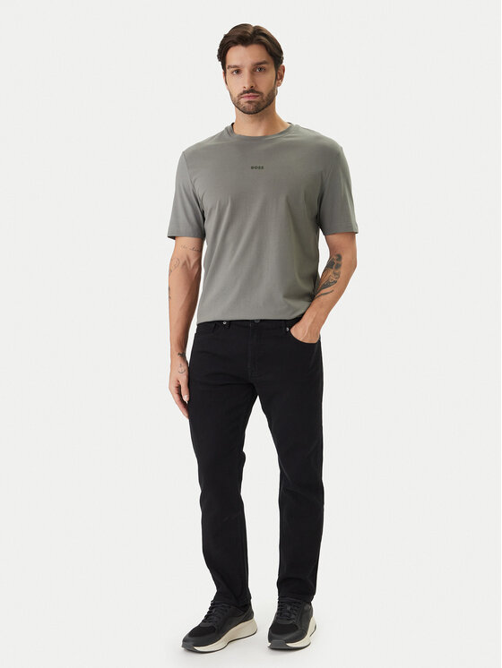 BOSS BOSS Spodnie materiałowe C-Genius 50534612 Granatowy Slim Fit