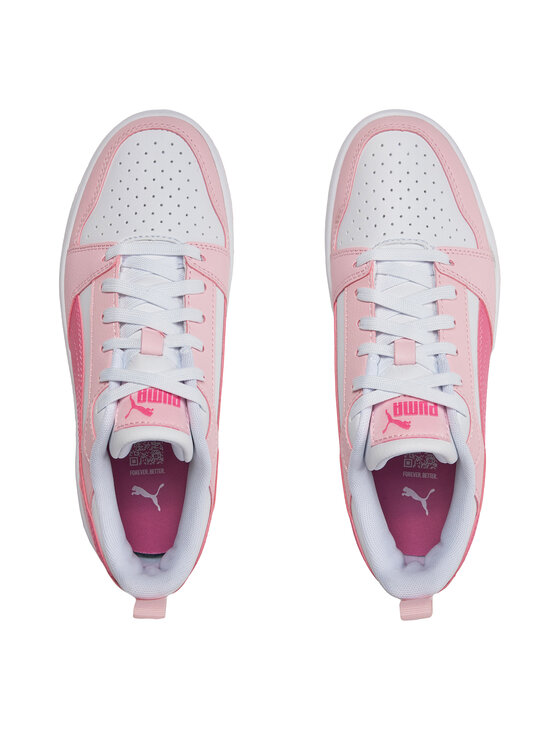 Puma Puma Laisvalaikio batai Puma Rebound V6 Lo Jr 393833 08 Balta