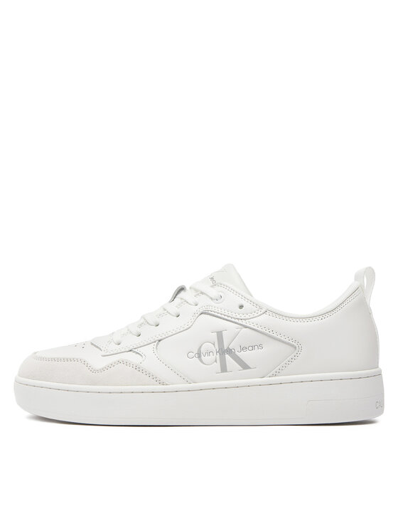 Calvin Klein Jeans Calvin Klein Jeans Sneakers Basket Cupsole Low Lth Ml YM0YM00574 Bianco