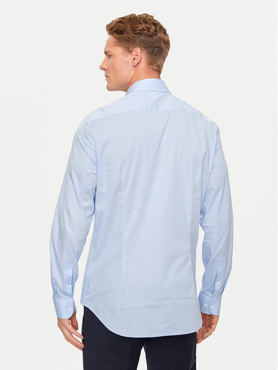 Tommy Hilfiger Tommy Hilfiger Cămașă MW0MW38347 Albastru celest Slim Fit