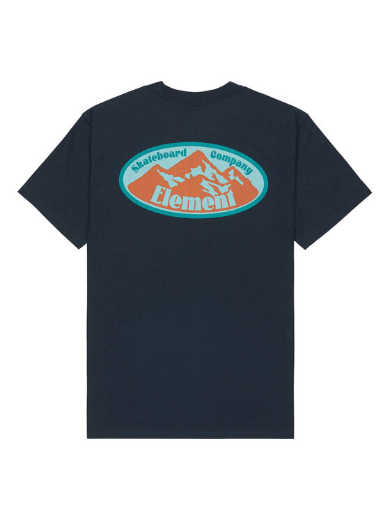 Element Element T-Shirt Epic ELYZT00578 Granatowy Regular Fit
