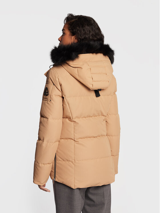 Moose Knuckles Moose Knuckles Пухено яке M32LJ179 Бежов Regular Fit