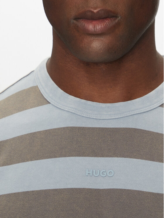 HUGO HUGO Majica Dockoe 50535283 Svetlo modra Relaxed Fit