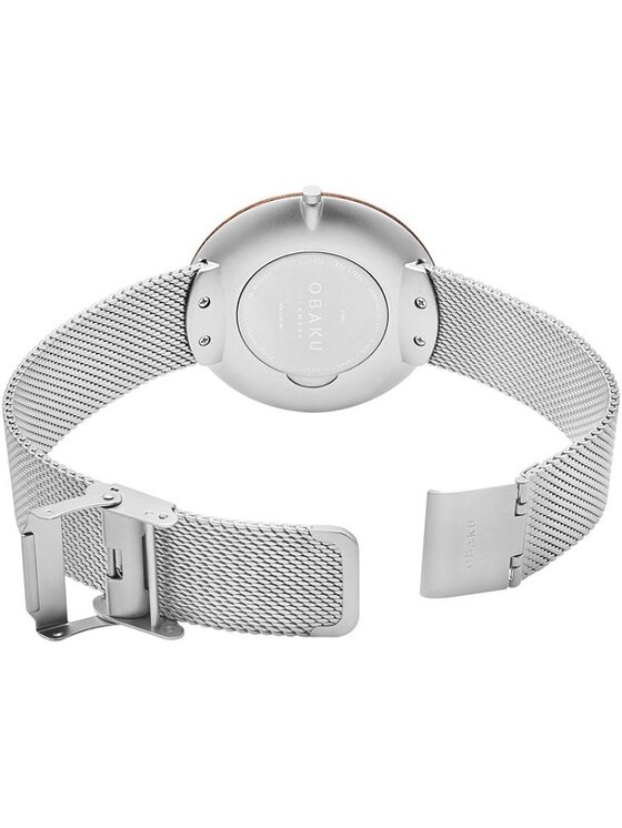 Obaku Obaku Hodinky V245GXCIMC Stříbrná