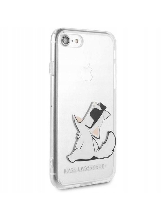 KARL LAGERFELD KARL LAGERFELD Etui na telefon Choupette Fun Przezroczysty