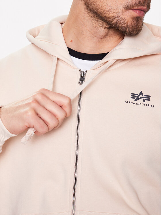 Alpha Industries Alpha Industries Jopa Basic Zip 118342 Bež Regular Fit