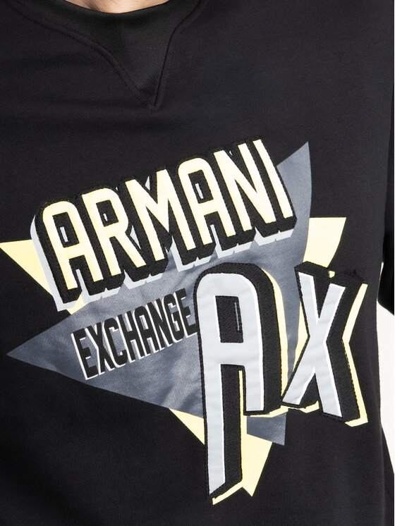 Armani Exchange Armani Exchange Bluza 3HZMAJ ZJ4FZ 1200 Czarny Regular Fit