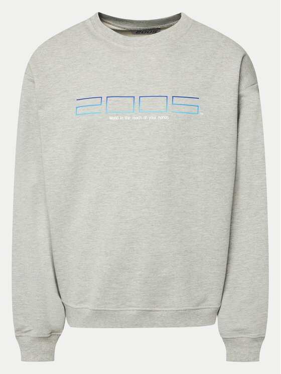 2005 2005 Mikina PS2 Crewneck Šedá Regular Fit