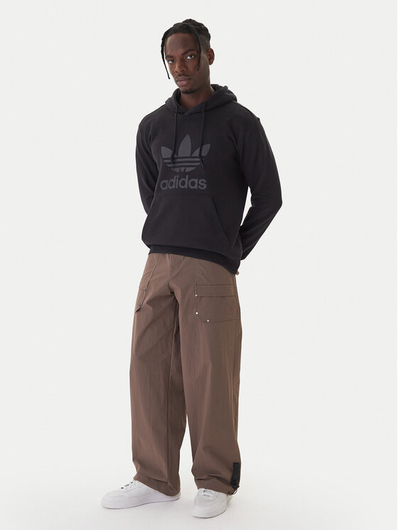 adidas adidas Bluză adicolor Classics Trefoil JY3766 Negru Regular Fit