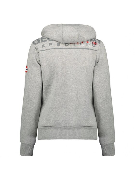 Geographical Norway Geographical Norway Bluza WU8015F/GN B-Grey7 Szary Regular Fit