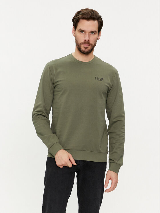 EA7 Emporio Armani EA7 Emporio Armani Sweatshirt 8NPM52 PJ05Z 1846 Grün Regular Fit