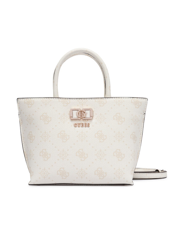 Guess Guess Geantă Emelie Logo Mini HWGP99 28750 Écru