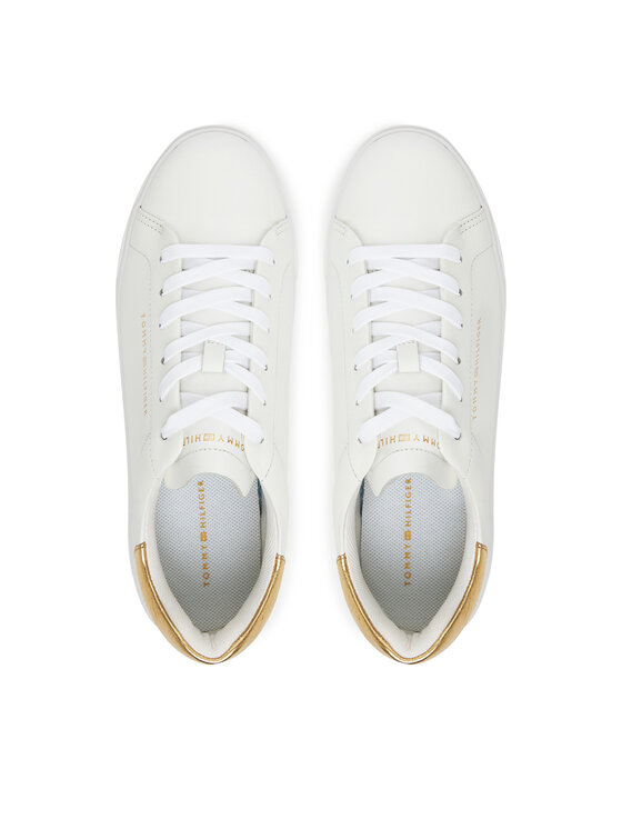 Tommy Hilfiger Tommy Hilfiger Sneakersy Essential Platform Court Sneaker FW0FW08756 Biela