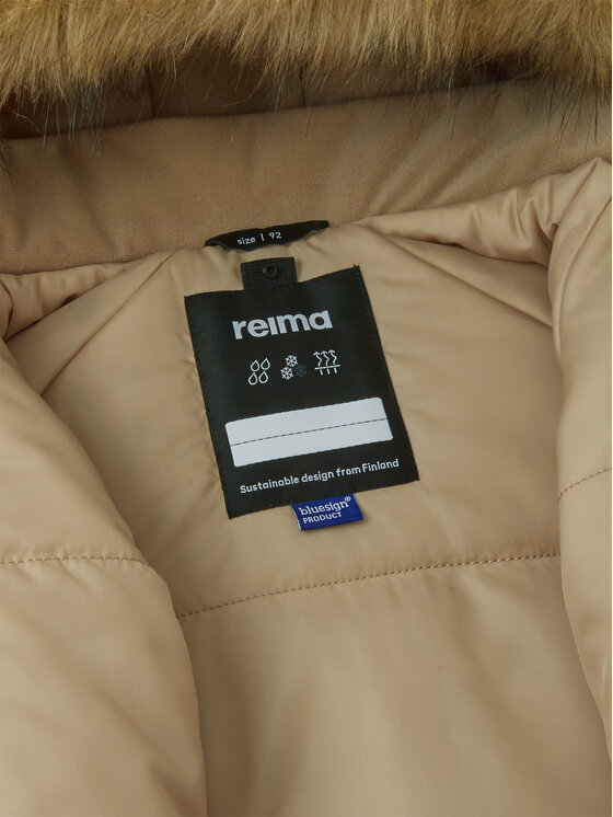 Reima Reima Βρεφικό φορμάκι εξόδου Lappi 5100129C Καφέ Regular Fit