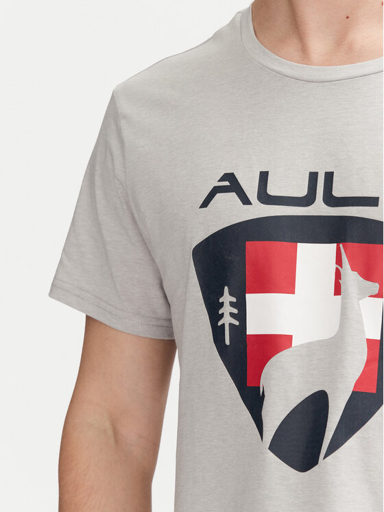 Aulp Aulp Marškinėliai Roque Pilka Regular Fit