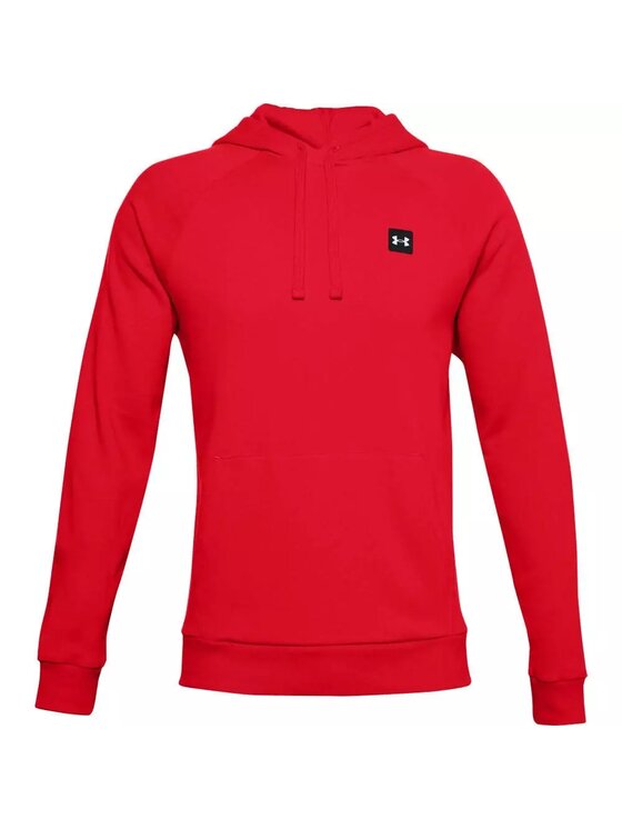 Under Armour Under Armour Bluza 1357092-600 Czerwony Loose Fit