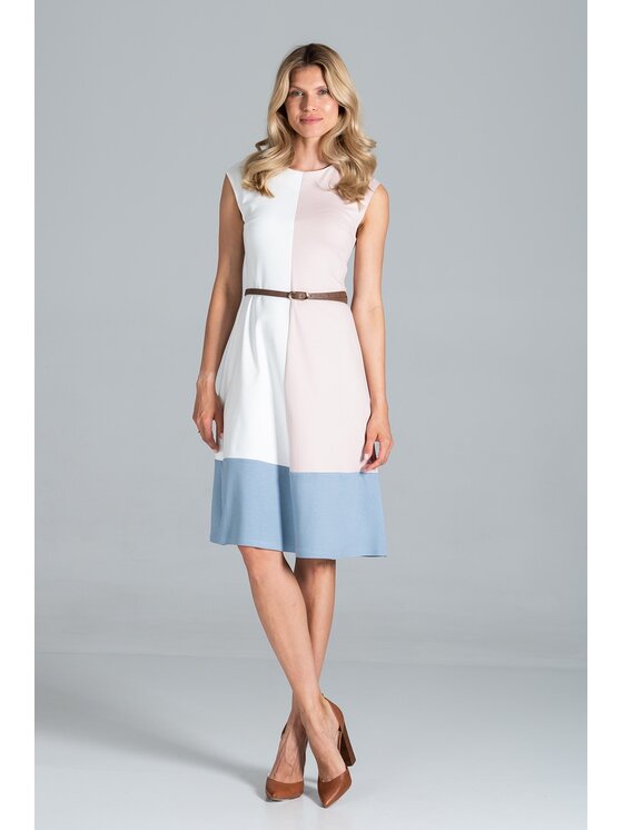 FIGL FIGL Φόρεμα M815 Έγχρωμο Regular Fit