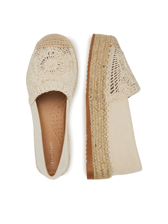 DeeZee DeeZee Espadrilles LE601-66 Beige