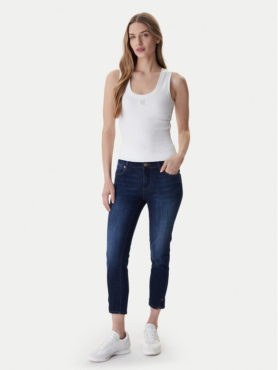 Fracomina Fracomina Traperice FP26SV8000D46002 Plava Slim Fit