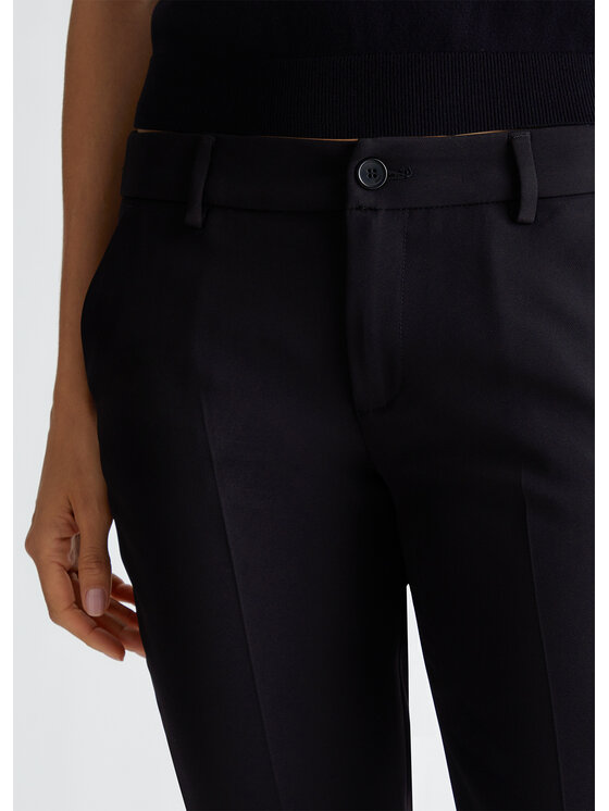 Liu Jo Liu Jo Spodnie materiałowe WXX043T789622222 Czarny Slim Fit